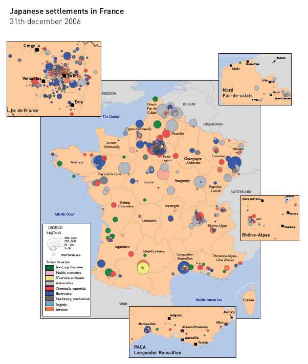 Implantations japonaises en France